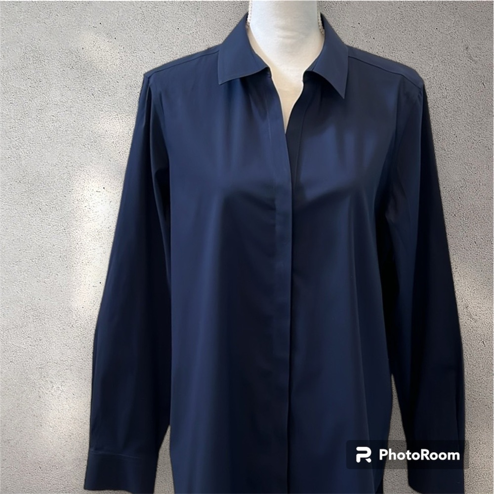 Foxcroft Essential Stretch Non-Iron Shirt - Picture 3 of 14